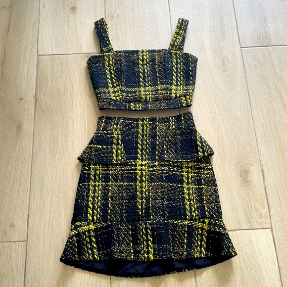 iorane Other - Tweed top + skirt set